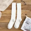 Women Socks Winter Warm Thick Coral Fleece Stockings Casual Thigh High Knee Girls Womens Female Long Sock