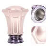 Shower Curtains 2pcs Multifunctional Sturdy Useful Practical Decorative Curtain Rod Plug Ends Pole Finials