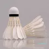 Hele-Badminton shuttlecocks een 40 duurzame training badminton shuttlecocks hele authentieke eenden Feather2902