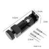 Conjuntos profissionais de ferramentas da mão assistir Kit de reparo de removedor de links de link para relojoeiros com 3 pinos extras Remoção prateada preta preta