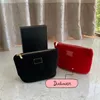 sacs de velours à glissière de mode élégant C mode beauté trousse cosmétique organisateur de maquillage avec boîte-cadeau joli sac de rangement pour vip2447