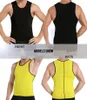 Mäns kroppsformar Ningmi Thermal Shaper Neoprene Bastu Vest Men viktminskning Gym Skjortor Sport Topp Tank Slimming Midjetränare Bälte