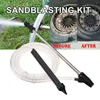 Car Washer For Karcher K Series High Pressure Blasting Sandblasting Kit Portable Sand Blaster Wet Washers Gun