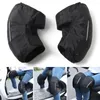 Motorcycle Armor Adjustable Cycling Down-Filled Warm Knee Protective Braces Pads Thermal