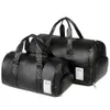 Açık çantalar açık çantalar su geçirmez pu deri seyahat erkekler fitness kıyafetleri depolama çanta erkek spor yoga spor salonu kadın ayakkabı 1729