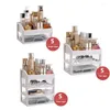 Storage Boxes Makeup Organizer Drawers Jewelry Container Cosmetic Box Rack Nail Polish Case Brush Holder Lipst Organizers