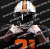 Amerikan Kolej Futbolu Kıyafeti # 5 Hendon Hooker Tennessee Gönüllüleri Kolej Futbol Forması Tayven Jackson Peyton Manning Cedric Tillman JaVonta Payton Joe Milt
