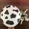 Party Decoration 10st 12 tum födelsedagsrunda Formtillbehör Layout Cow Print Pattern Kids Toys Latex Balloons