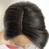 Ombre Pixie Cut Human Hair Lace Front Wig Pre Plucked Brazilian