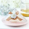 Geschenkpapier 17 x 8,5 x 6,5 cm DIY Hochzeit Süßigkeiten PVC-Box Sandwich-Form Vierfarbige Blumenschokolade mit Lafite-Gras zum Valentinstag