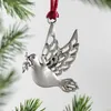 Christmas Decorations Pure Tin Tree Metal Pendant Gifts Xmas For Home Listings Holiday Party Decor