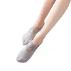 Men's Socks Yoga Fashion Women Anti Slip Finger-separated Sport Ballet Dance On The Back Of Cross