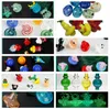 Coloured glass pipes bubble cap With Hole On Top Quartz Thermal Banger Nails Frosted Polished Joint E-nail Retail