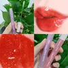 Lip Gloss Mirror Water Glitter Glaze Transparent Glass Oil Waterproof Moisturizer Long Lasting Liquid Stain Makeup