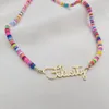 Anhänger Halsketten Namenskette Geben Sie Mädchen Schmuck Personalisiertes Kindermarkengeschenk