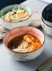 Bowls Star Series Ceramic Tray Fruit Salad Bowl Fluffy Noodle Dream Bank Theme Restaurant Service Fashion 2022