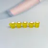 Charms 10pcs Cute Yellow Water Cup Resin Pendant Children Toy For Keychain Neckalce Earrings Jewelry Making Findings C332