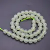 Perles Xinshan Jade pierre ronde en vrac 6mm 8mm 10mm fournitures de fabrication de bijoux à bricoler soi-même