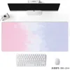 Morandi Color Mouse Pad Ins Tide Stora Game Computer Keyboard Office Long Table Mat Kawaii Desk för Teen Girls Bedroom