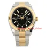 M326933 Black Dial Automatic Mechanical 42mm Men's Watch Asia 2813 Movement Christmas Gift