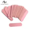 100 pcs Mini 6cm Professional Nails Files Tools Sand Emery Board Sandpaper Double Sided Nail Buffer 100 240 Grit Nail209m