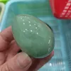 Decorative Figurines 1pcs 4-5cm Green Aventurine Quartz Egg With Natural Bell Chakra Healing Crystal Reiki Stone Carved