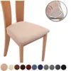 Housses de chaise housse de coussin extensible siège antidérapant anti-poussière maison salle à manger protecteur salle à manger