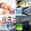 bonne vente mini haut-parleurs Mini téléphone portable portable haut-parleur sans fil Bluetooth avec lumière LED colorée