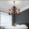 Pendant Lamps Nordic Creative Modern Exhibition Hall Chandelier Model Room Living Bedroom Lamp Glass Restaurant Bar Table