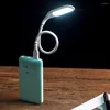 Lampes de table Lampe de lecture USB Pliable Touch LED Night Light pour Power Bank Ordinateurs portables Éclairage Protection des yeux Économie d'énergie Bureau