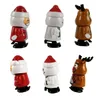 Christmas Decorations Funny Wind Up Toy Santa Claus Elk Snowman Kindergarten Gift Merry Decor For Kids Xmas Gifts Favor 2022