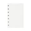 Disco Planner Notebook Fungo Foro Pagina Carta Tipo T Ricarica 60 fogli Linea Punto Piano mensile vuoto