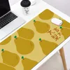 Simpatico tappetino per mouse con cartoni animati di frutta INS Tide Grande gioco Tastiera per computer Ufficio Tappetino lungo da tavolo Scrivania Kawaii per camera da letto per ragazze adolescenti