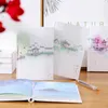 Ancient Style Hand Book Color Page Illustration Hand-painted Diary Book Art Retro Style Chinese Style Notebook