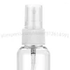 Bottiglie di stoccaggio 2 pcs 30 ml 50 ml 100 ml trasparente spray vuoto contenitore cosmetico contenitore all'ingrosso all'ingrosso