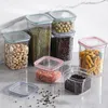 Storage Bottles Transparent Sealed Can Food Container Moisture-proof Kitchen Refrigerator Box Multigrain Dry Fruit Jars Tea Tank