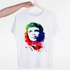 남성용 T 셔츠 Che Guevara 티셔츠 O-Neck 짧은 소매 여름 캐주얼 패션 유니즈 남성 및 여성 Tshirt