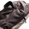 メンズジャケット2022メンズ高品質のスエード野球襟カジュアルジャケット秋のファッションハンサムコート服