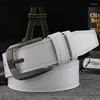 Belts 2022 Design Belt Men Youth Versatile Double Car Line Retro Fashion Leisure Simple Trouser Pin Buckle Business 115CM