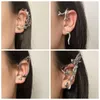 Backs Earrings Dragon Ear Clip Vintage Punk Jewelry Accessories For Women Cuff Wrap Stud Boucle Oreille Femme