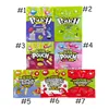 empty gummy edibles packaging mylar bags warheads sour errlli airheads worm medicated infused gummies candy snack pop brownies smell proof edible pouch 420