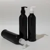 Storage Bottles 30pcs 250ml Empty Black Lotion Pump Plastic Bottle Liquid Shower Gel Shampoo Soap Cosmetic Packaging Container