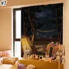 Vorhang Ins Stil Selbstklebende Vorh￤nge f￼r Wohnzimmer Schlafzimmer Paar Liebe Thema Drapes einfaches Dekor