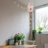 Lustres Lumière Abat-Jour Abat-Jour Garde Couverture Suspendu Floral Pendentif Cage Plafond Accessoire Ampoule Lustre Lanterne Chinois Rétro