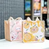 Storage Bags Imitation Cartoon Bag Lunch Box Cute Female Canvas Elementary School Student Portable Office Worker