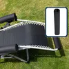 Stol täcker fällbara vilstolskudde bekvämt för Foot Rest Lounge Accessory Tall -användare i Rving och camping