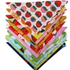 Dog Apparel Bandana 30/50Pcs Lot Bulk Personalized Pet Face Washable Bandanas For Small Large Dogs 20 Colors Mix