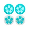 Game Controllers 4pcs/set Anti Scratch Non Slip Controller Replacement Parts Grip Cover Button Sakura Design Joystick Cap Cute Fit For