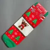 Men's Socks Chrismas 2022Top Women Snowman Christmas Cotton Girl Winter Home Bed Mid