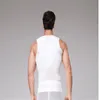 Intimo modellante per il corpo da uomo Ginecomastia Tette dimagranti Uomo Cerniera Controllo addome Corsetto Pancia grande Tummy Trimmer Gilet a compressione